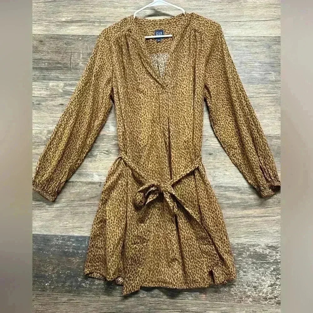 GAP Women's Leopard Print Dress